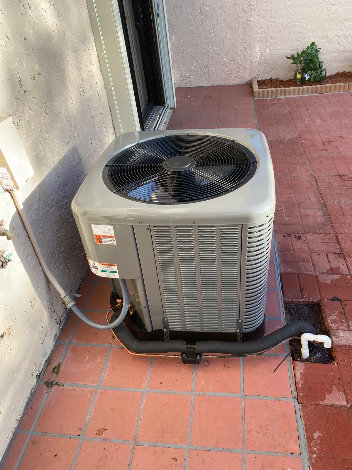 Indoor unit install